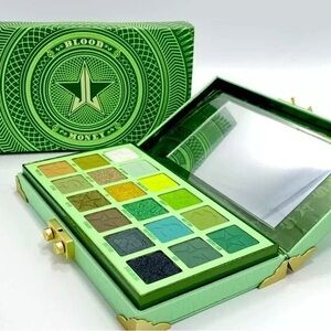 Jeffree Star Blood Money Eyeshadow Palette - Green and Gold Shades